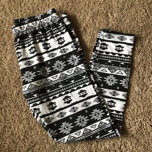 Aztec Print Leggings